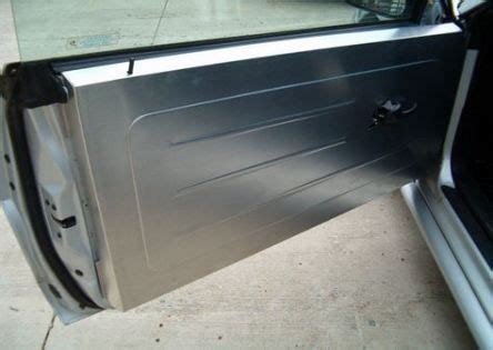 how to make sheet metal door panels|diy stainless steel doors.